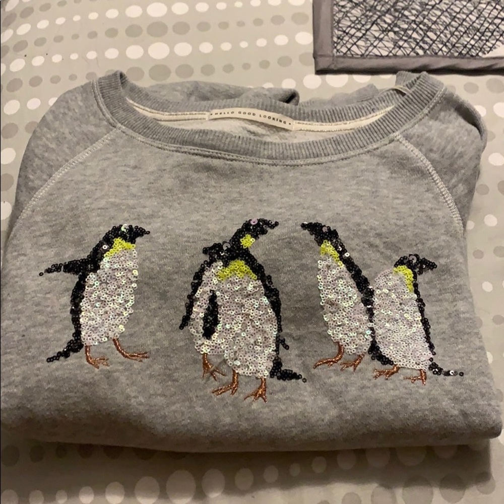 American Eagle penguin sweatshirt